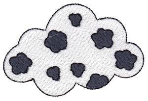 Picture of Spotted Cloud Machine Embroidery Design