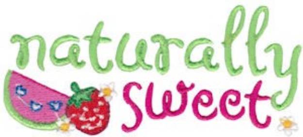 Picture of Naturally Sweet Machine Embroidery Design