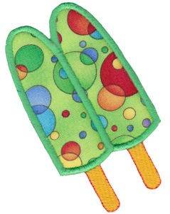 Picture of Popsicle Applique Machine Embroidery Design