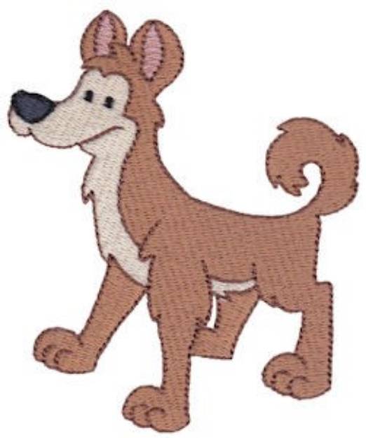 Picture of Aussie Dingo Machine Embroidery Design