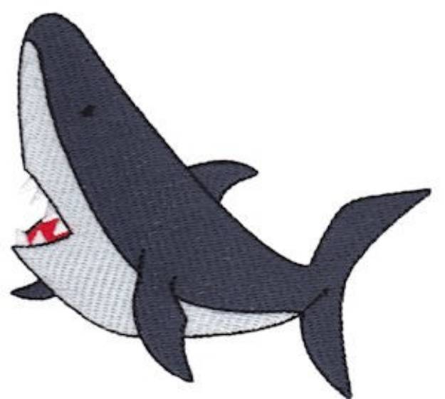 Picture of Aussie Great White Shark Machine Embroidery Design