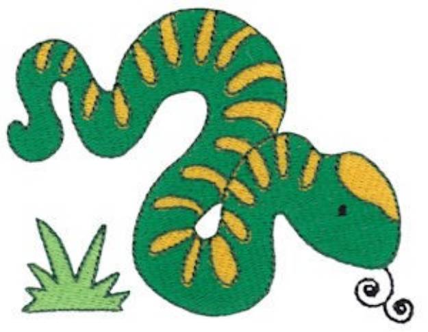 Picture of Aussie Snake Machine Embroidery Design