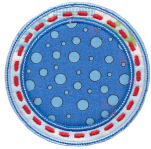 Picture of Applique Circular Frame Machine Embroidery Design