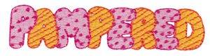 Picture of Pampered Machine Embroidery Design