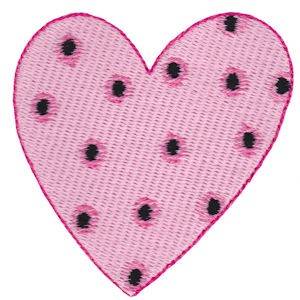 Picture of Decorated Heart Machine Embroidery Design