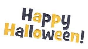 Picture of Happy Halloween! Machine Embroidery Design
