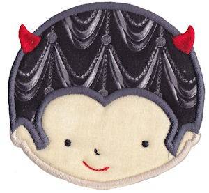 Picture of Devil Applique Machine Embroidery Design