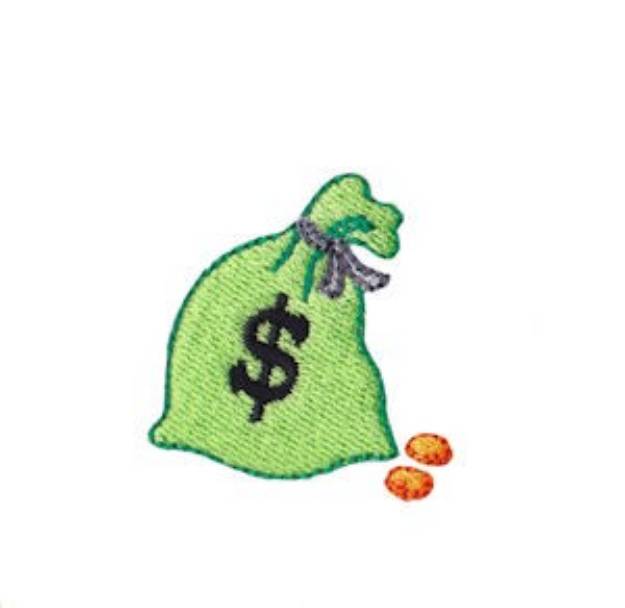Picture of Western Mini Money Bag Machine Embroidery Design