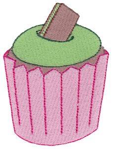 Picture of Chocolate Cupcake Machine Embroidery Design