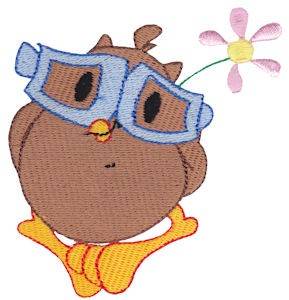 Picture of Cuddle Me Owl Machine Embroidery Design
