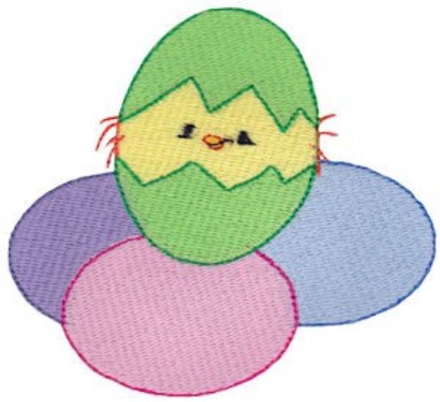 Picture of Cuddle Me Hatching Chick Machine Embroidery Design