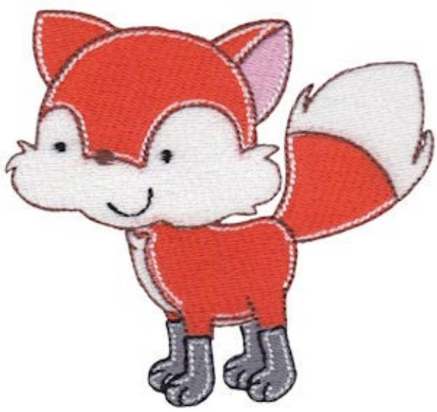Picture of Nursery Room Fox Machine Embroidery Design
