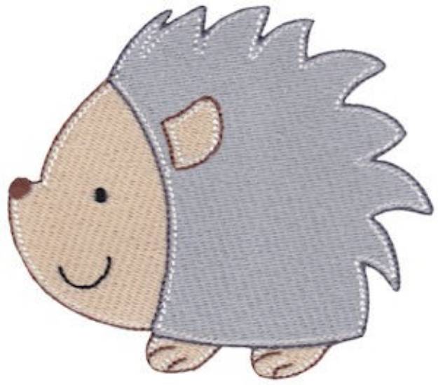Picture of Nursery Room Hedgehog Machine Embroidery Design