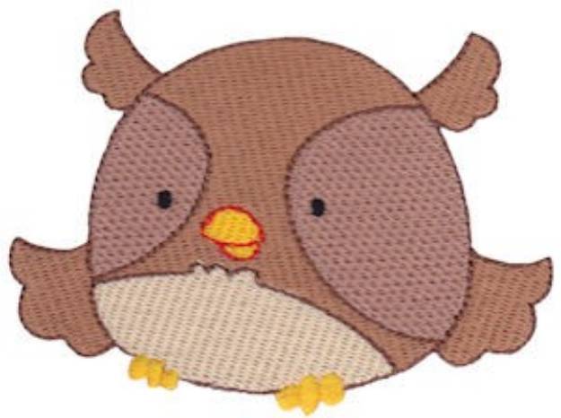 Picture of Nursery Room Owl Machine Embroidery Design