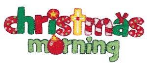 Picture of Christmas Morning Machine Embroidery Design