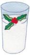 Picture of Christmas Milk Machine Embroidery Design