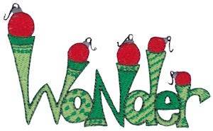 Picture of Christmas Wonder Machine Embroidery Design
