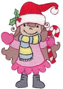 Picture of Christmas Pixie Machine Embroidery Design