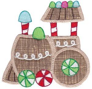 Picture of Sweet Ginger Applique Machine Embroidery Design