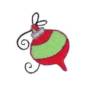 Picture of Christmas Mini Bauble Machine Embroidery Design