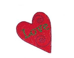 Picture of Christmas Mini Love Heart Machine Embroidery Design