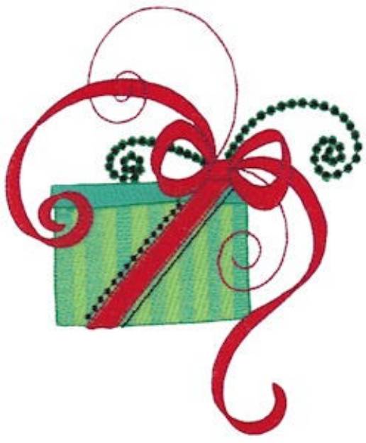 Picture of Christmas Doodad Machine Embroidery Design