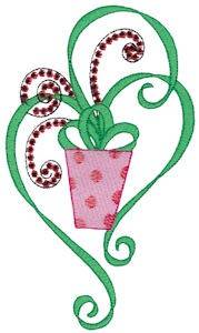 Picture of Christmas Doodad Machine Embroidery Design