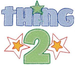 Picture of Twin Time Thing 2 Machine Embroidery Design