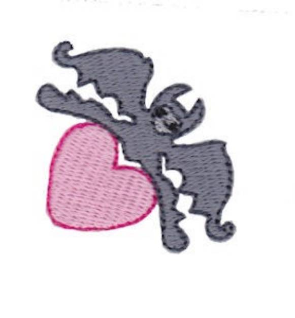Picture of Mini Tween Bat Machine Embroidery Design