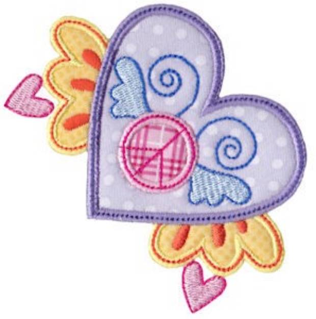 Picture of Tweens Applique Machine Embroidery Design