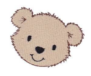 Picture of Little Bear Face Machine Embroidery Design