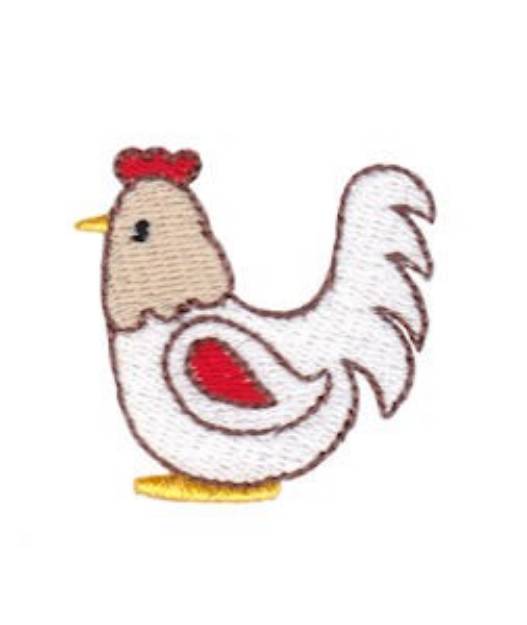 Picture of Mini Spring Splendor Chicken Machine Embroidery Design