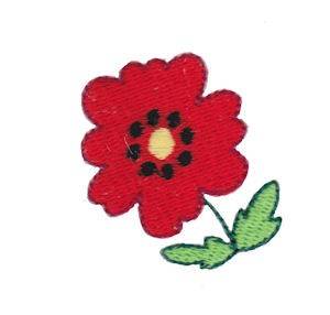 Picture of Mini Spring Splendor Poppy Machine Embroidery Design