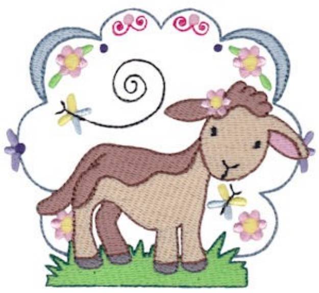 Picture of Easter Delights Lamb Machine Embroidery Design