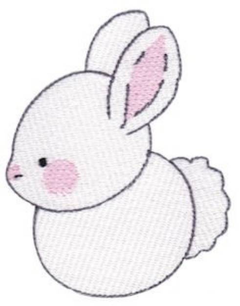 Picture of Baby Simplicity Bunny Machine Embroidery Design