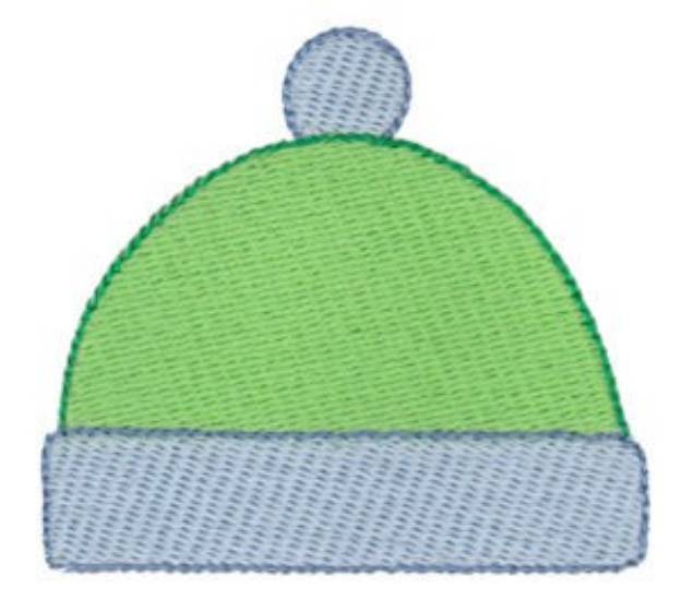 Picture of Baby Simplicity Cap Machine Embroidery Design