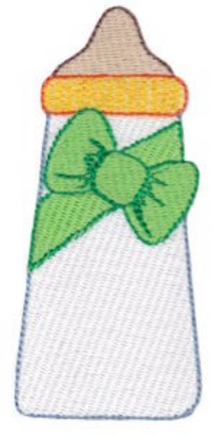 Picture of Baby Simplicity Bottle Machine Embroidery Design