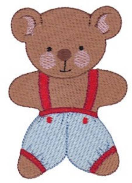 Picture of Baby Simplicity Teddy Bear Machine Embroidery Design