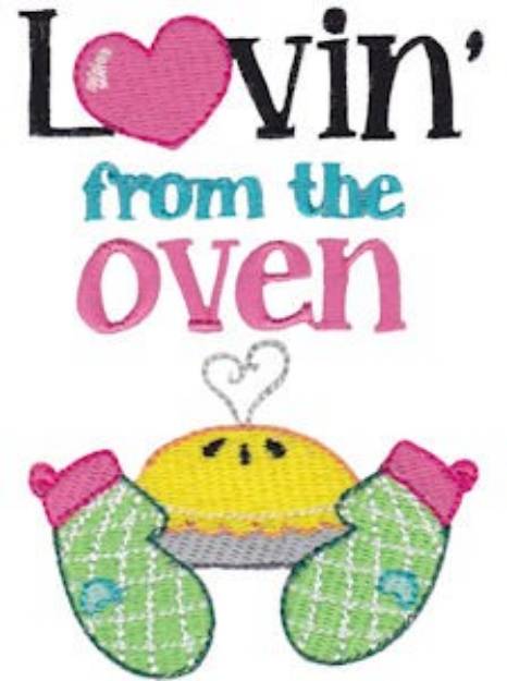Picture of Love From The Oven Machine Embroidery Design