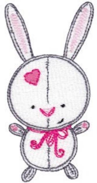 Picture of Baby Doll Bunny Machine Embroidery Design