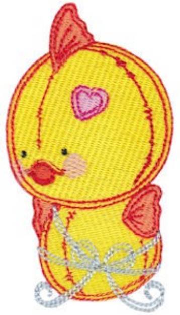 Picture of Baby Doll Goldfish Machine Embroidery Design