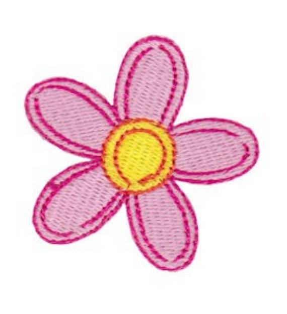 Picture of Baby Doll Daisy Machine Embroidery Design