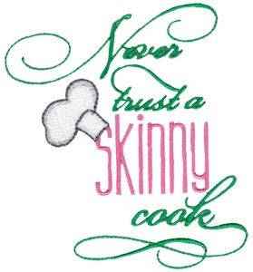 Picture of Skinny Cooks Machine Embroidery Design