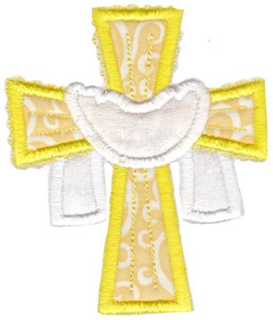 Picture of Easter Applique Too Cross Machine Embroidery Design