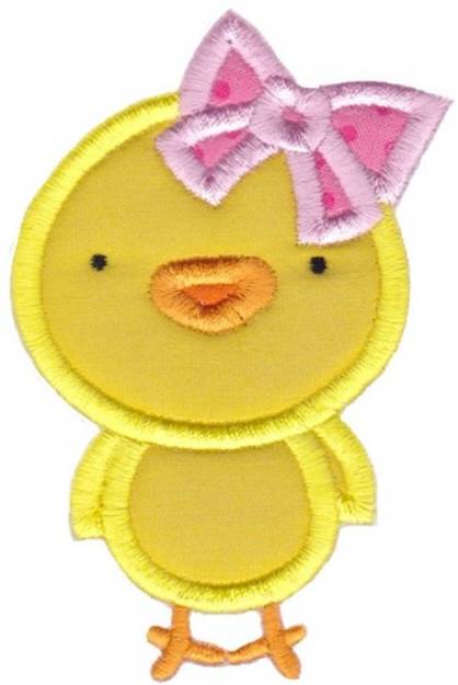 Picture of Easter Applique Too Chick Machine Embroidery Design