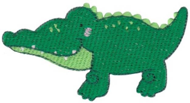 Picture of Australian Animal Crocodile Machine Embroidery Design