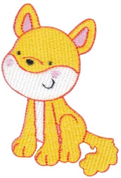 Picture of Australian Animal Dingo Machine Embroidery Design