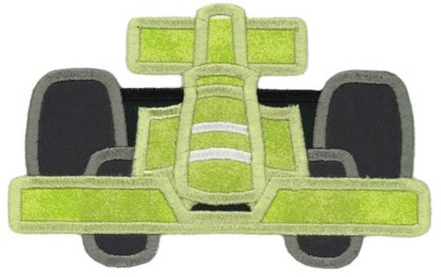 Picture of Race Cars Applique Machine Embroidery Design