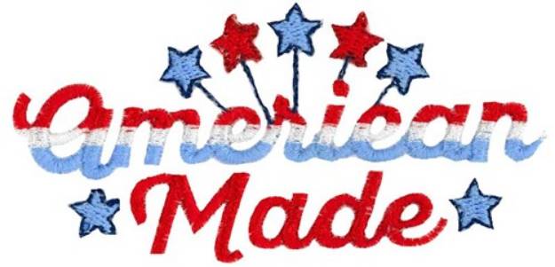 Picture of American Made Machine Embroidery Design