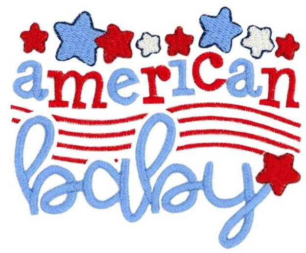 Picture of American Baby Machine Embroidery Design